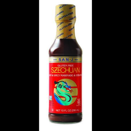 SAN-J INTERNATIONAL San-J Gluten Free Szechuan Sauce 10 oz., PK6 075810120200